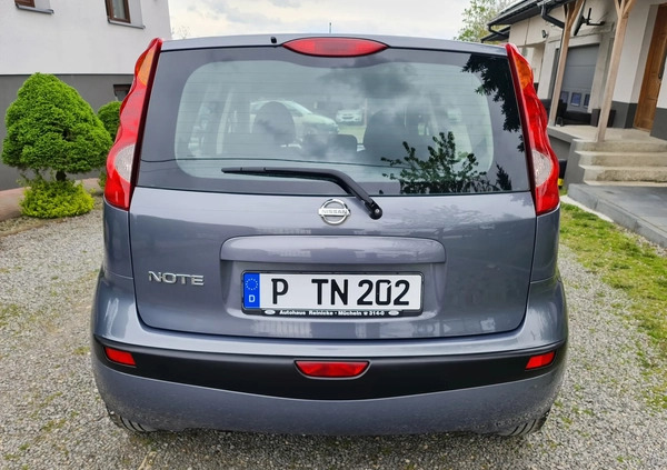 Nissan Note cena 15000 przebieg: 146000, rok produkcji 2007 z Katowice małe 562